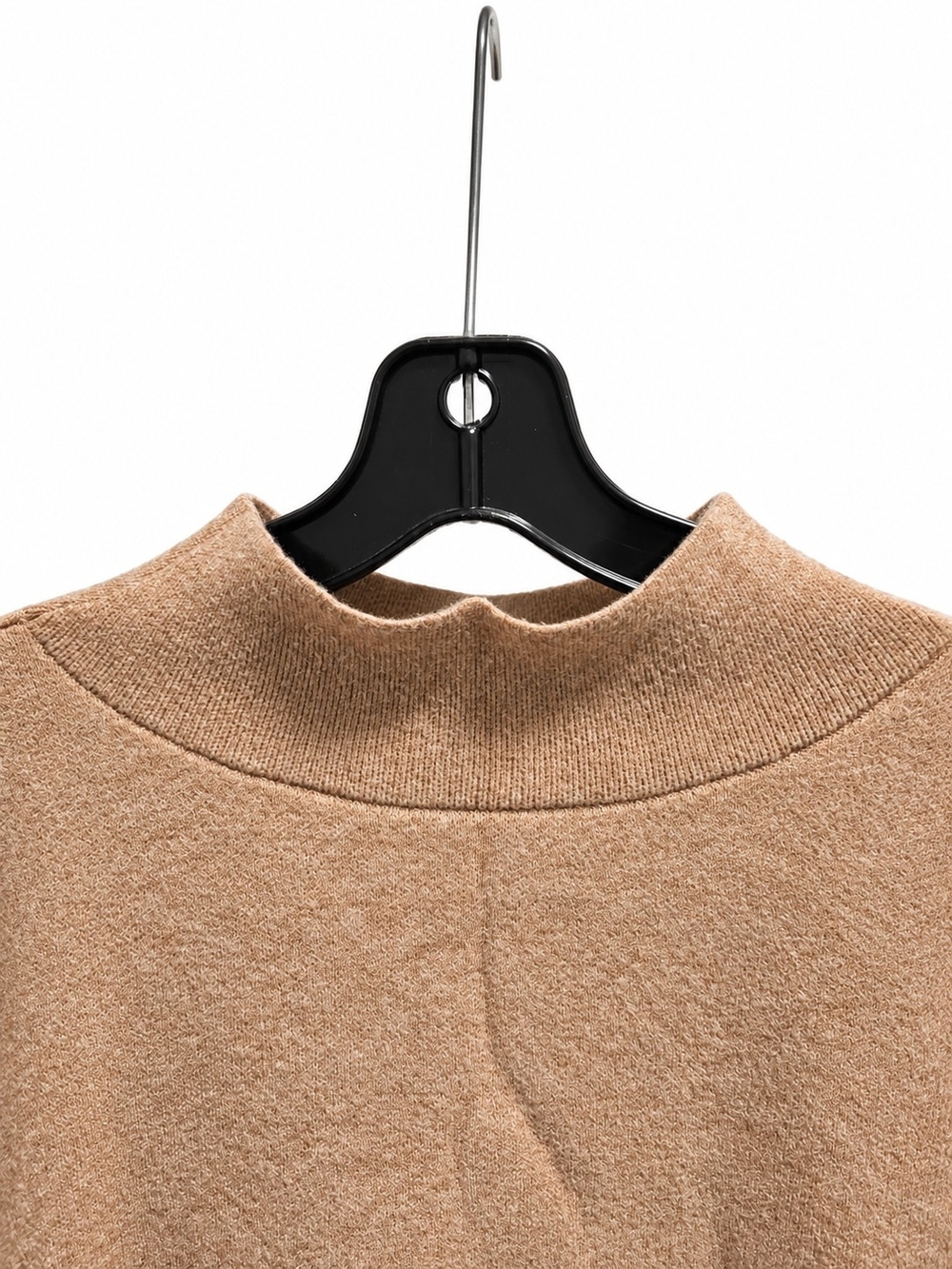 Maeve Anthropologie Tan Mock Neck Oversized Sweater Top Size M - Picture 4 of 7